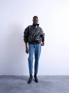 Tsoriginal High Rise Mom Fit Jeans