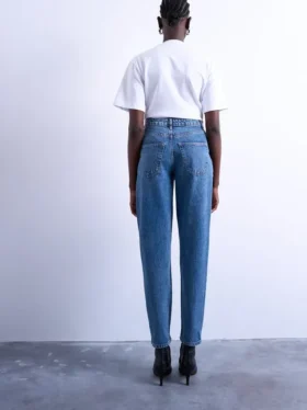 Tsoriginal High Rise Mom Fit Jeans