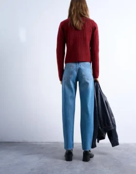 Tsrunway Mid Rise Straight Fit Jeans