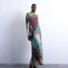 Tssofie Langes Kleid