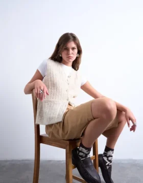 Tsstella Strickweste aus Strickwaren