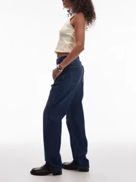 Tsyvonne High-Rise-Jeans in gerader Passform