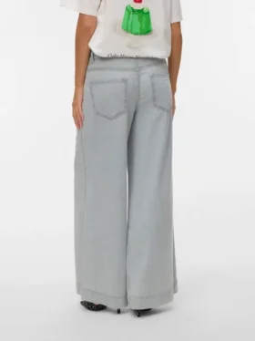 Vmaisa Jeans mit mittlerer Leibhöhe und weitem Bein