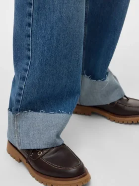 Vmallison Jeans mit mittlerer Leibhöhe und gerader Passform