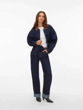 Vmallison Mid-Rise-Jeans in gerader Passform