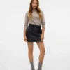 Vmalva High Waist Shorts-Rock