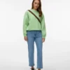 Vmamara Mid-Rise-Jeans in gerader Passform