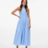 Vmann Midi-Kleid