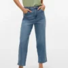 Vmbetty High-Rise-Jeans im Mom-Fit