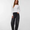 Vmbillie High-Rise-Jeans in Barrel-Fit