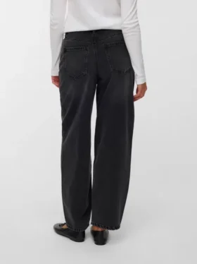 Vmbillie High-Rise-Jeans in Barrel-Fit