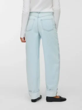 Vmbillie High-Rise-Jeans in Barrel-Fit
