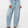 Vmbillie High-Rise-Jeans in Barrel-Fit