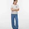 Vmbree Jeans mit hoher Taille und weitem Bein