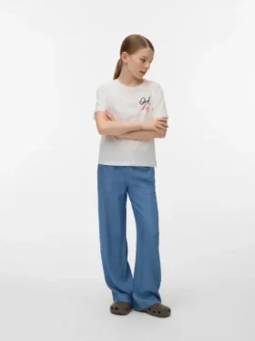Vmbree Jeans mit hoher Taille und weitem Bein