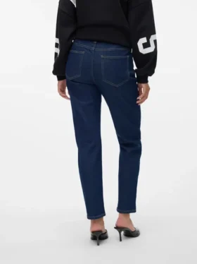 Vmbrenda High-Rise-Jeans im Mom-Fit