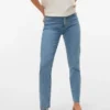 Vmbrenda High-Rise-Mom-Fit-Ankle-Jeans