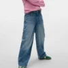 Vmbrook Jeans mit mittlerer Leibhöhe und lockerer Passform