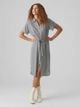Vmbumpy Langes Kleid