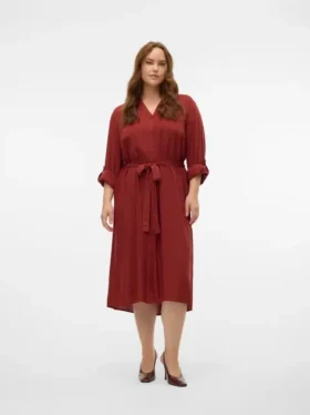 Vmbumpy Midi-Kleid
