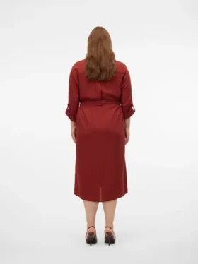 Vmbumpy Midi-Kleid