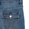 Vmcamille Jeans mit niedriger Leibhöhe und ausgestelltem Schnitt