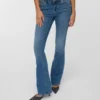 Vmcamille Jeans mit niedriger Leibhöhe und ausgestelltem Schnitt