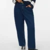 Vmcestelle High Rise Barrel Fit Jeans
