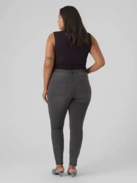 Vmcfanya Skinny-Fit-Jeans mit mittlerer Leibhöhe