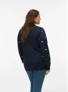 Vmcfrostydeer Strickpullover