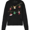 Vmcglitter Strickpullover