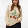 Vmcglitter Strickpullover