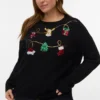 Vmcglitter Strickpullover