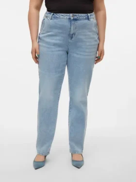 Vmcisa High-Rise-Jeans im Mom-Fit