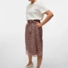 Vmclementine Midirock mit hoher Taille