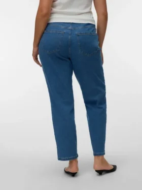Vmclusia High-Rise-Jeans im Mom-Fit