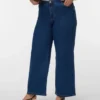 Vmclusia Jeans mit hoher Taille und weitem Bein