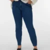 Vmclusia Slim-Fit-Jeans mit hoher Taille