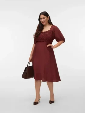 Vmcnori Langes Kleid