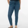 Vmcpaige Jeans mit mittlerer Leibhöhe und Skinny-Passform
