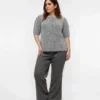 Vmcrhoda Hose mit hoher Taille