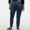 Vmcsela Mid-Rise-Jeans in Slim-Fit