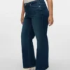 Vmctessa Jeans mit hoher Leibhöhe und weitem Bein
