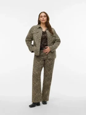 Vmctessa Jeans mit hoher Leibhöhe und weitem Bein