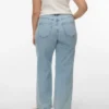 Vmctessa Jeans mit hoher Leibhöhe und weitem Bein