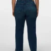 Vmctessa Jeans mit hoher Leibhöhe und weitem Bein