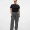 Vmctessa Jeans mit hoher Leibhöhe und weitem Bein
