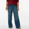 Vmctessa Jeans mit hoher Leibhöhe und weitem Bein