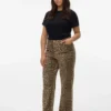 Vmctessa Jeans mit hoher Leibhöhe und weitem Bein