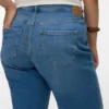 Vmctessa-Stretch-Jeans mit hoher Taille und weitem Bein